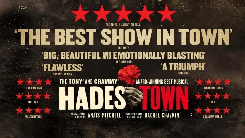 Hadestown Musical in London