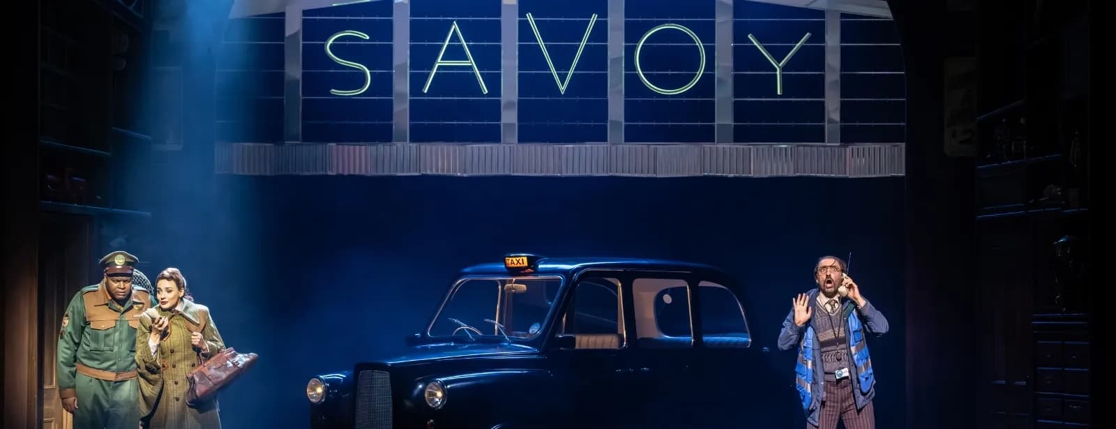 The Savoy Theatre, right on the Strand