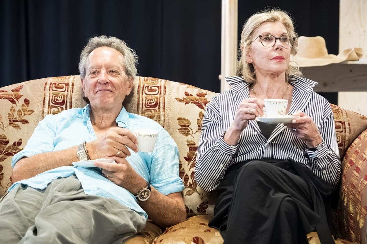 Christine Baranski and Richard E. Grant