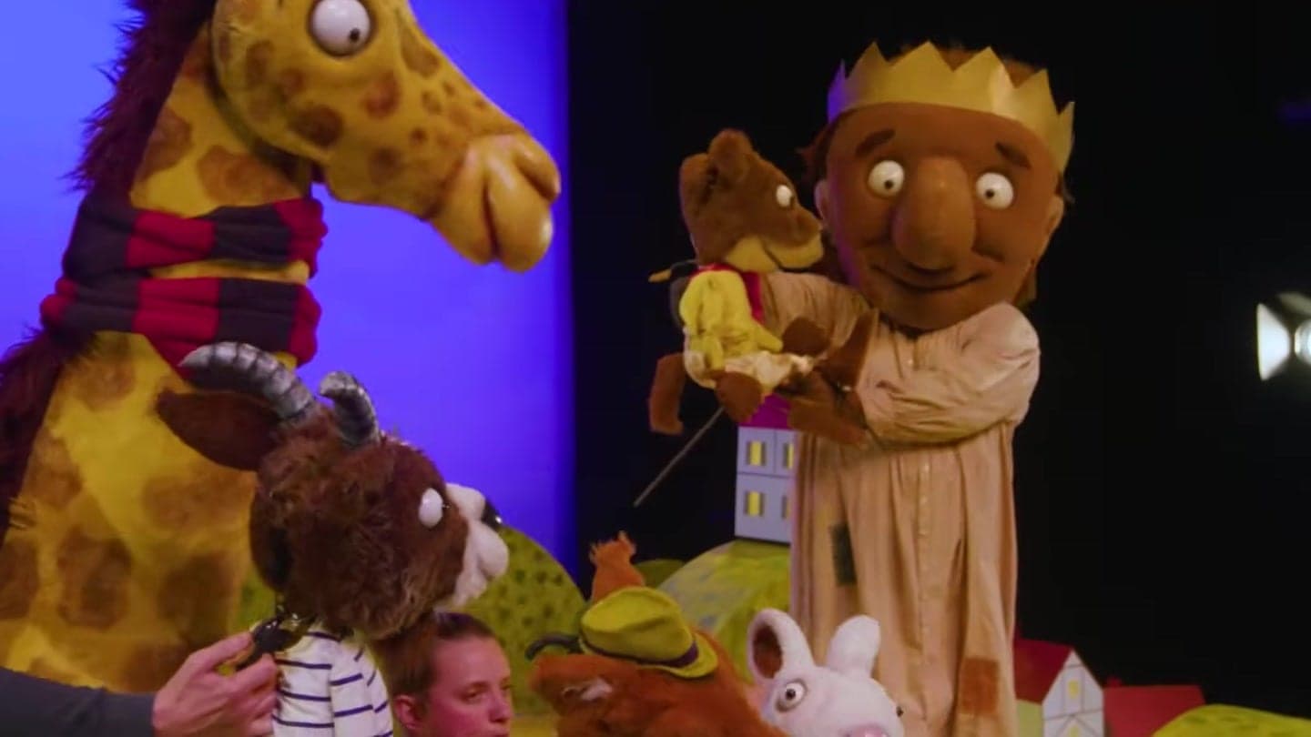 Julia Donaldson's book, live on stage